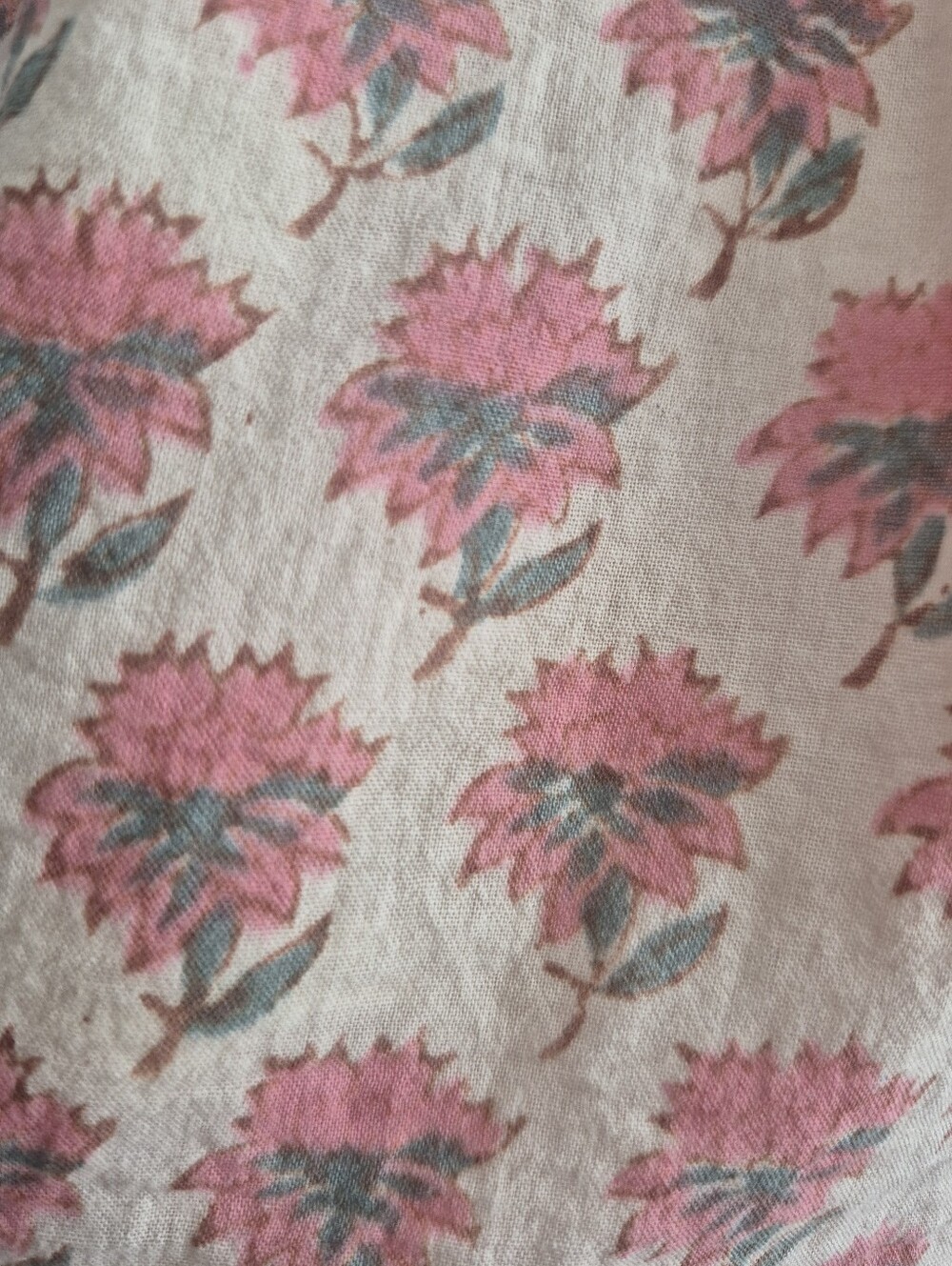 Emerson Fry Puff Isla Top Alma Organic Floral Block Print Size XS / Small - Picture 8 of 12